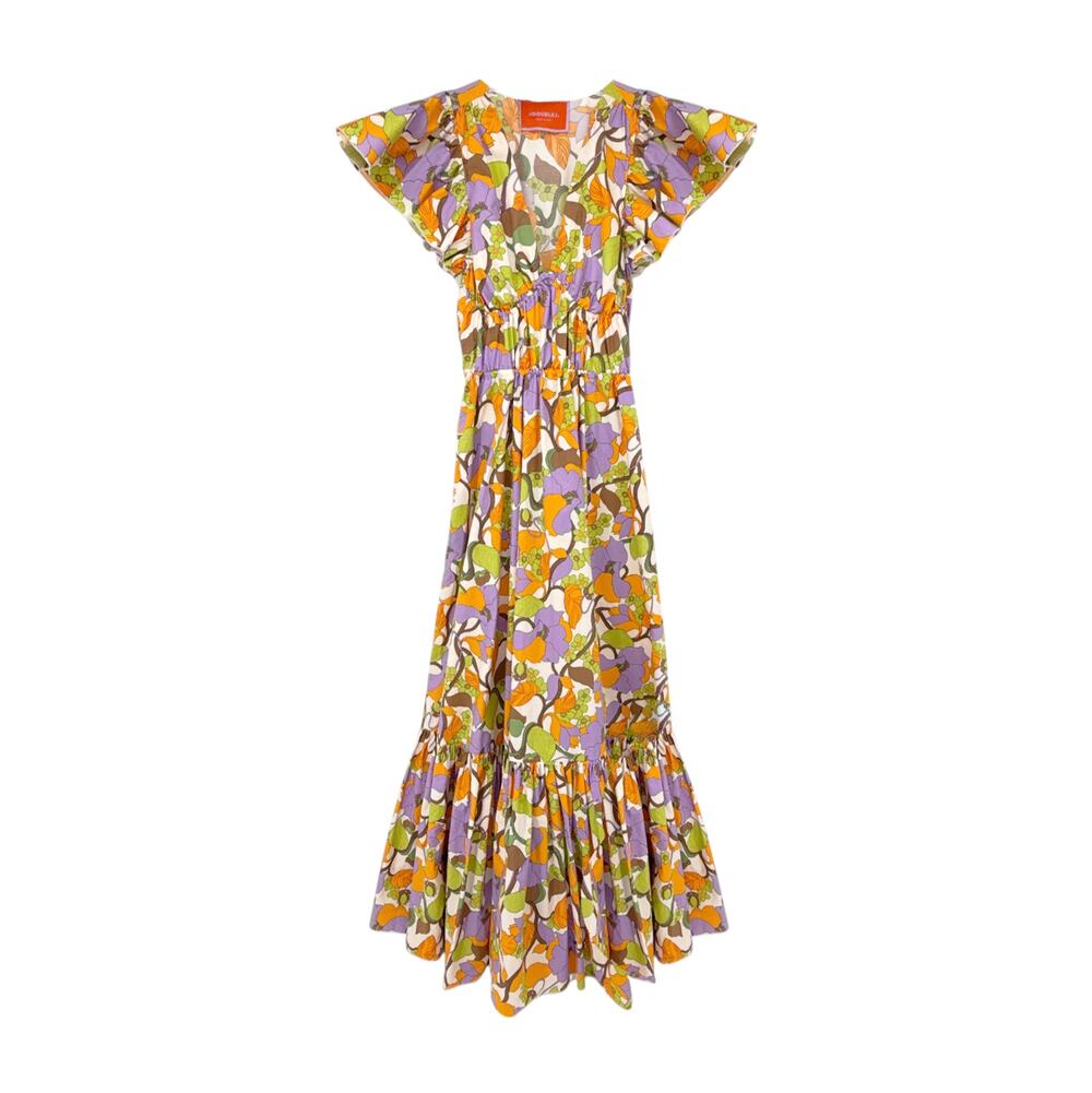 LA DOUBLEJ Keira Dress in Vines Bianco XS